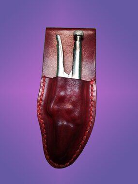 New Homemade Leather Pouch with Mastercraft Mini Vice Grips